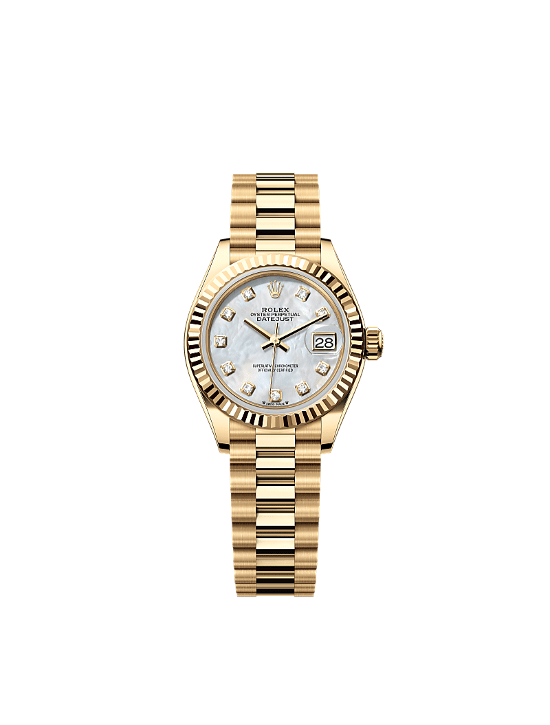 GOLDEN RLX DATE JUST 31 WATCH