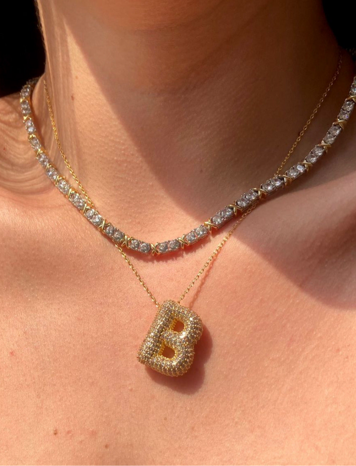 TIFF-Inspired Riviera Necklace Semi-Jewelry