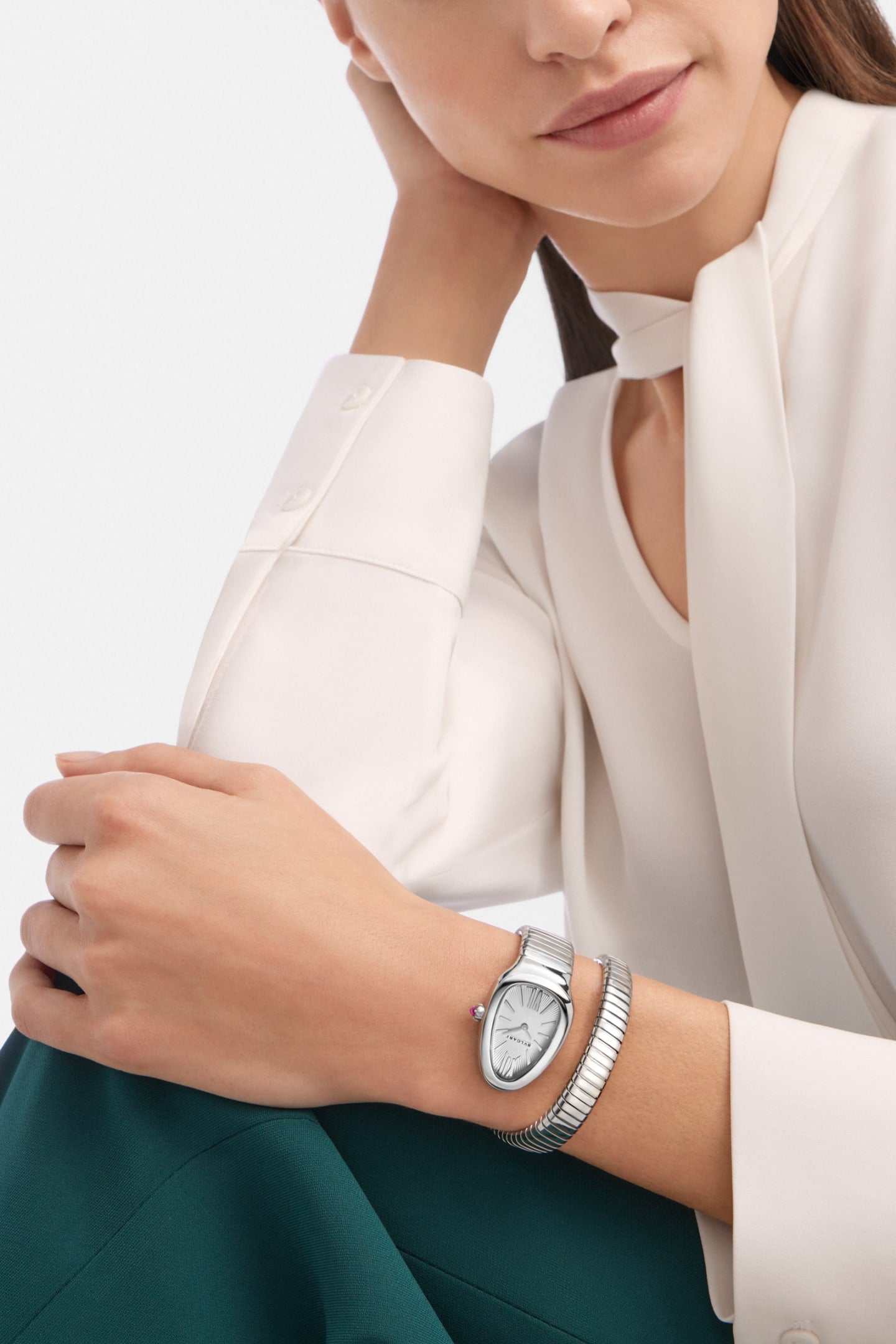 Serpent Tubogas single-spiral Silver