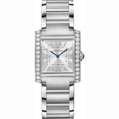 Cart Française Silver Encrusted Watch