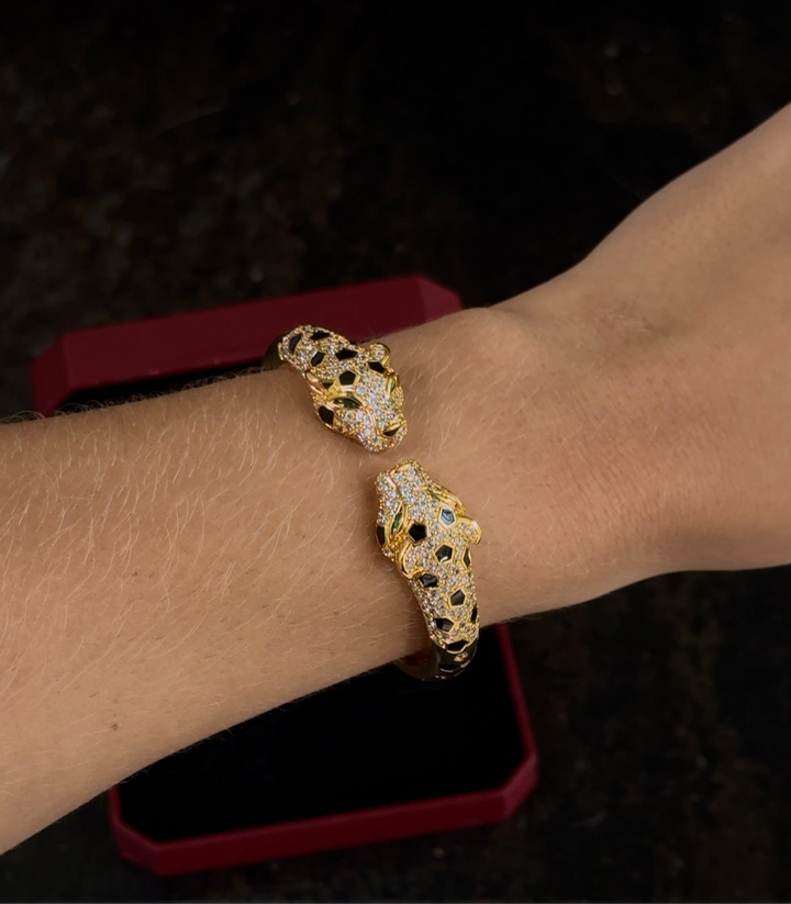 PANTH DE CART BRACELET ARTICULATED GOLDEN