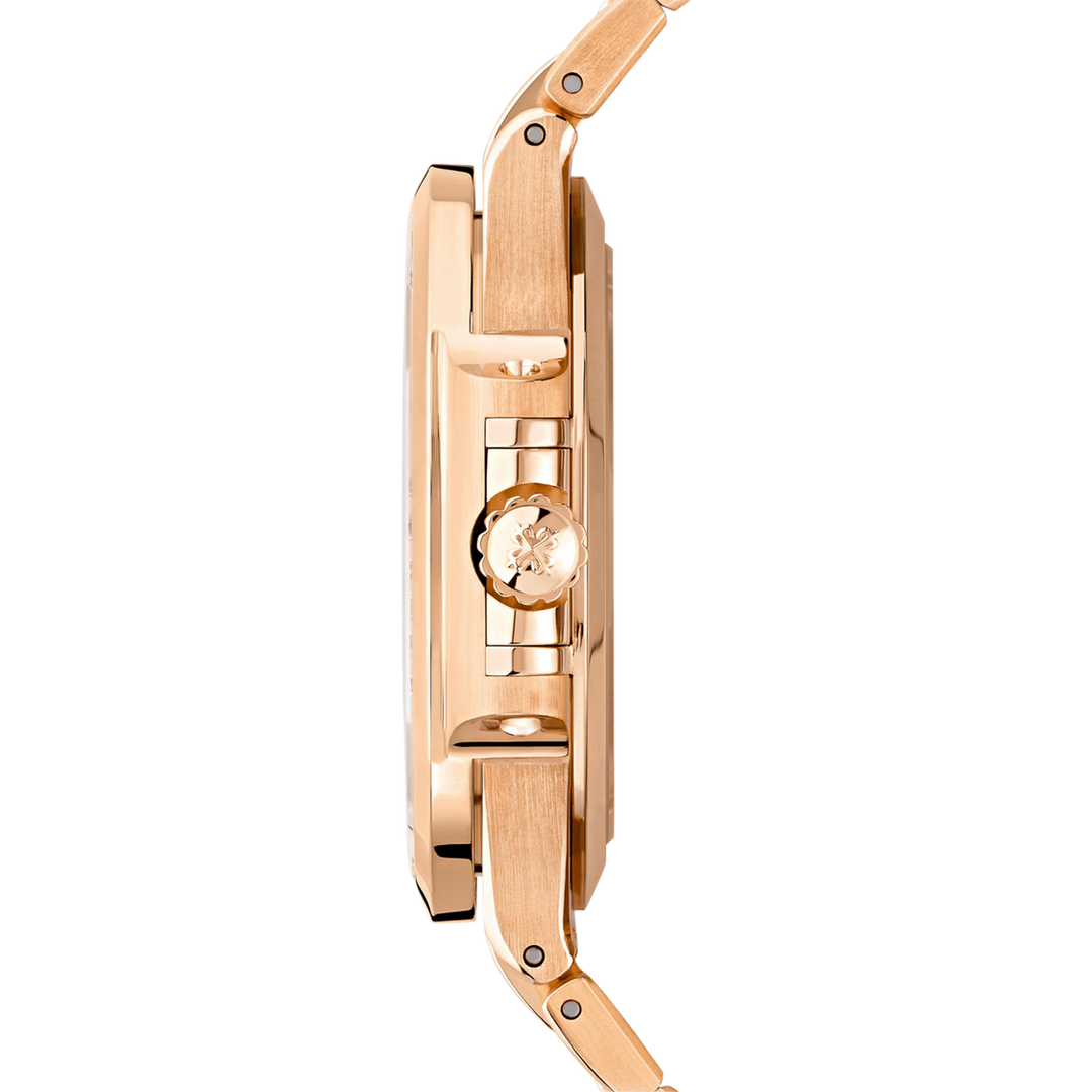 PTK Nautilus Rose Gold Watch - White Dial
