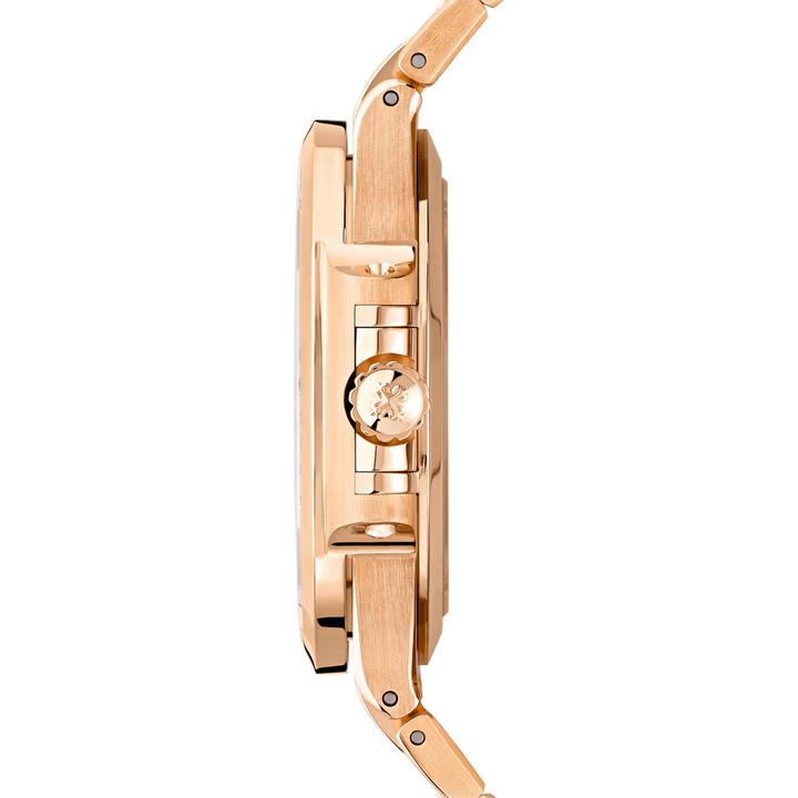 PTK Nautilus Rose Gold Watch - White Dial