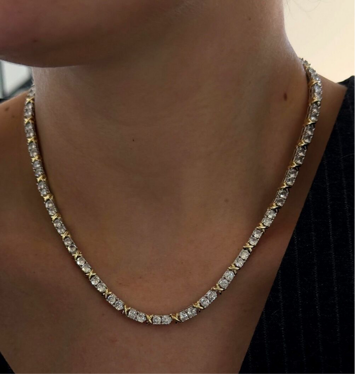 TIFF-Inspired Riviera Necklace Semi-Jewelry