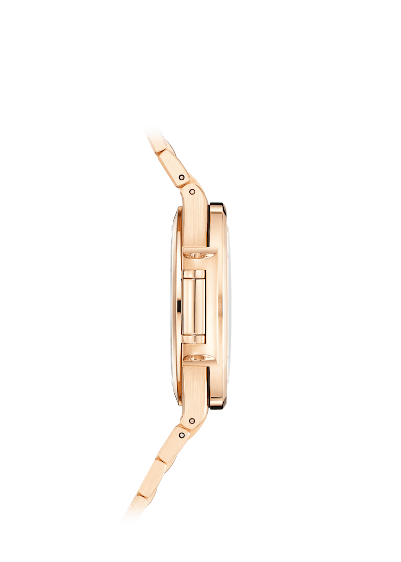 PTK Nautilus Rose Gold Watch - Gold Dial