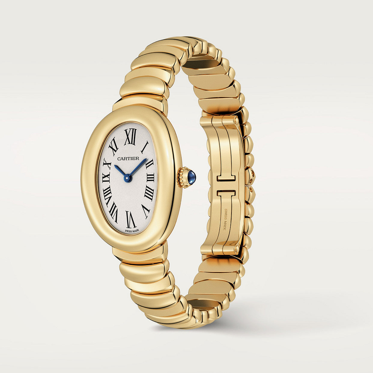 Cart Baignoire Gold Watch