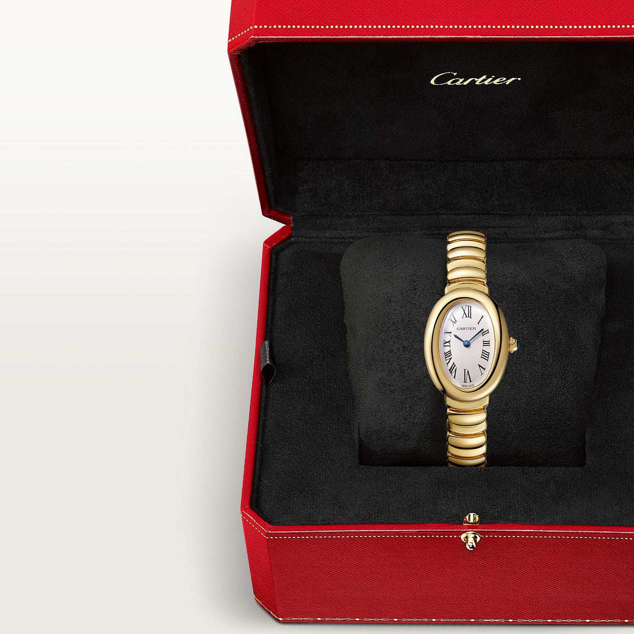 Cart Baignoire Gold Watch