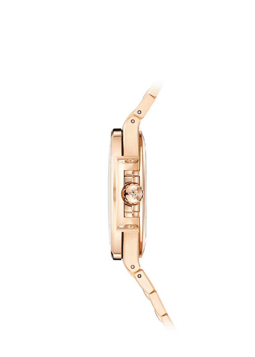 PTK Nautilus Rose Gold Watch - Gold Dial