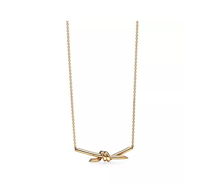 Golden Knot Necklace