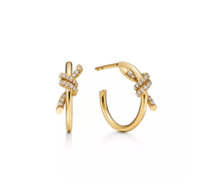 Golden Knot Earring