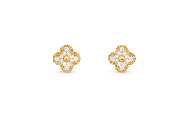 Golden Alhambra Earrings