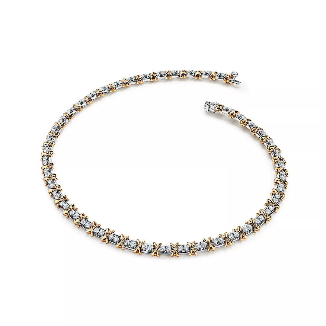 TIFF-Inspired Riviera Necklace Semi-Jewelry