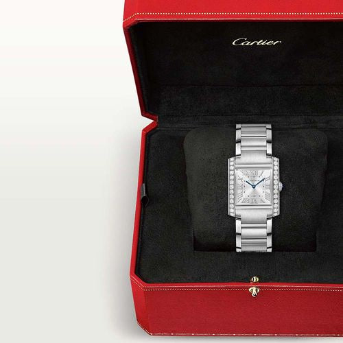 Cart Française Silver Encrusted Watch
