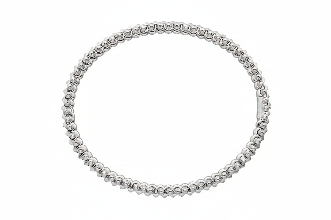 Silver Clash Bracelet