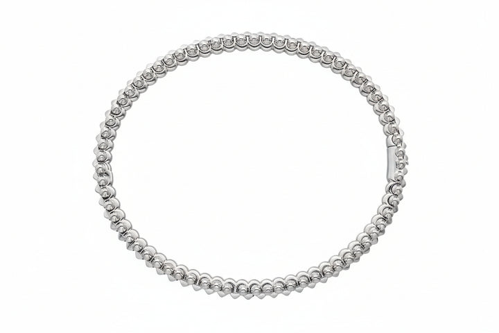 Silver Clash Bracelet