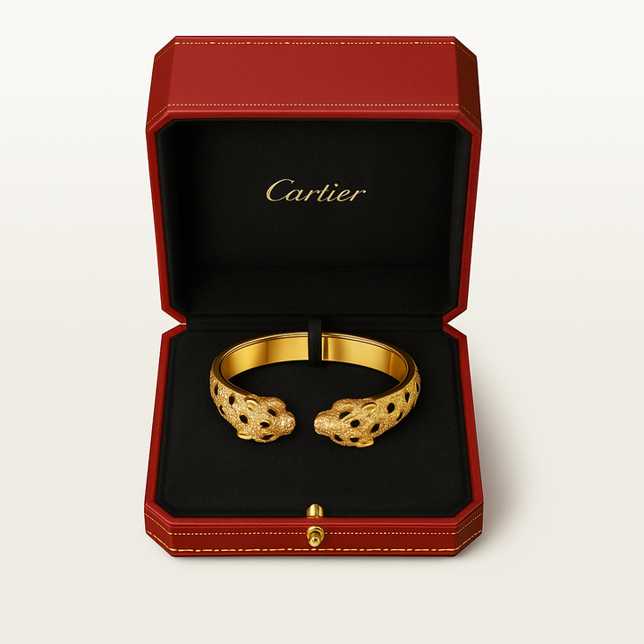 PANTH DE CART BRACELET ARTICULATED GOLDEN