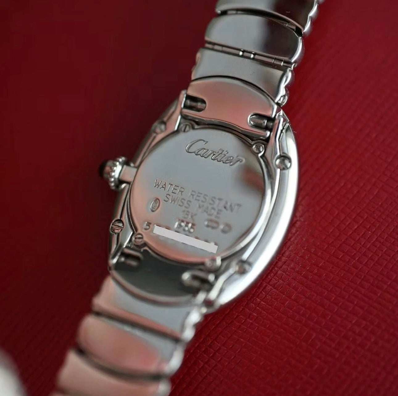 Cart Baignoire Silver Watch