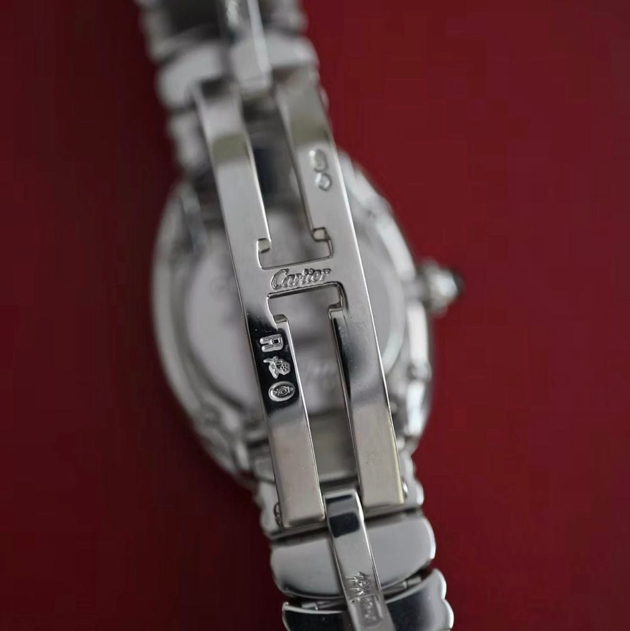 Cart Baignoire Silver Watch